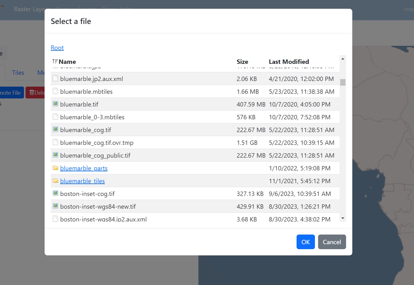 Local Layer Files